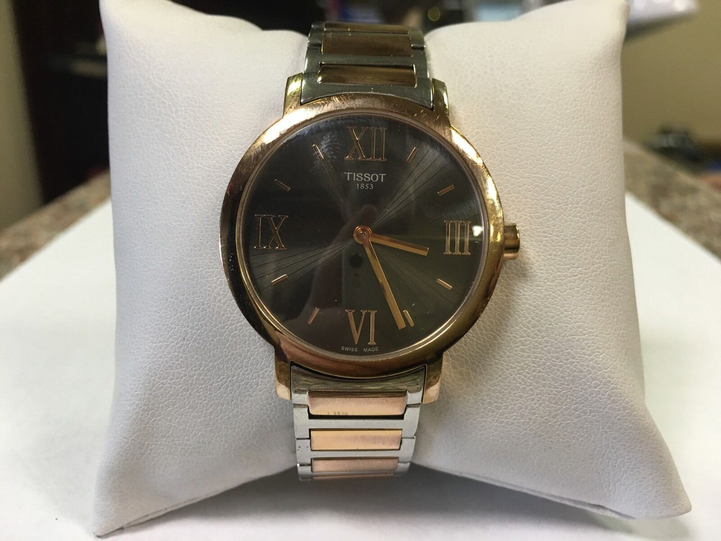 Tissot 1853 Men's Watch Two Tone Stainless Steel Watch BC-23945 T034209 A