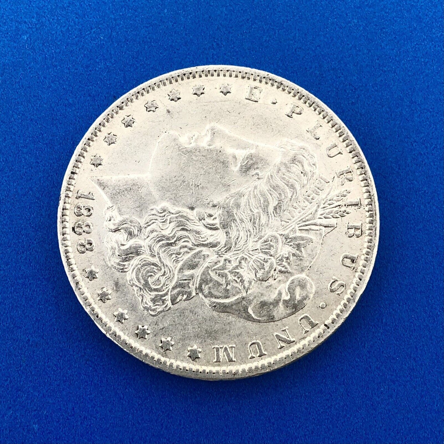 1888 O Morgan Silver Dollar $1 Better Rare Key New Orleans Mint Coin AU Details