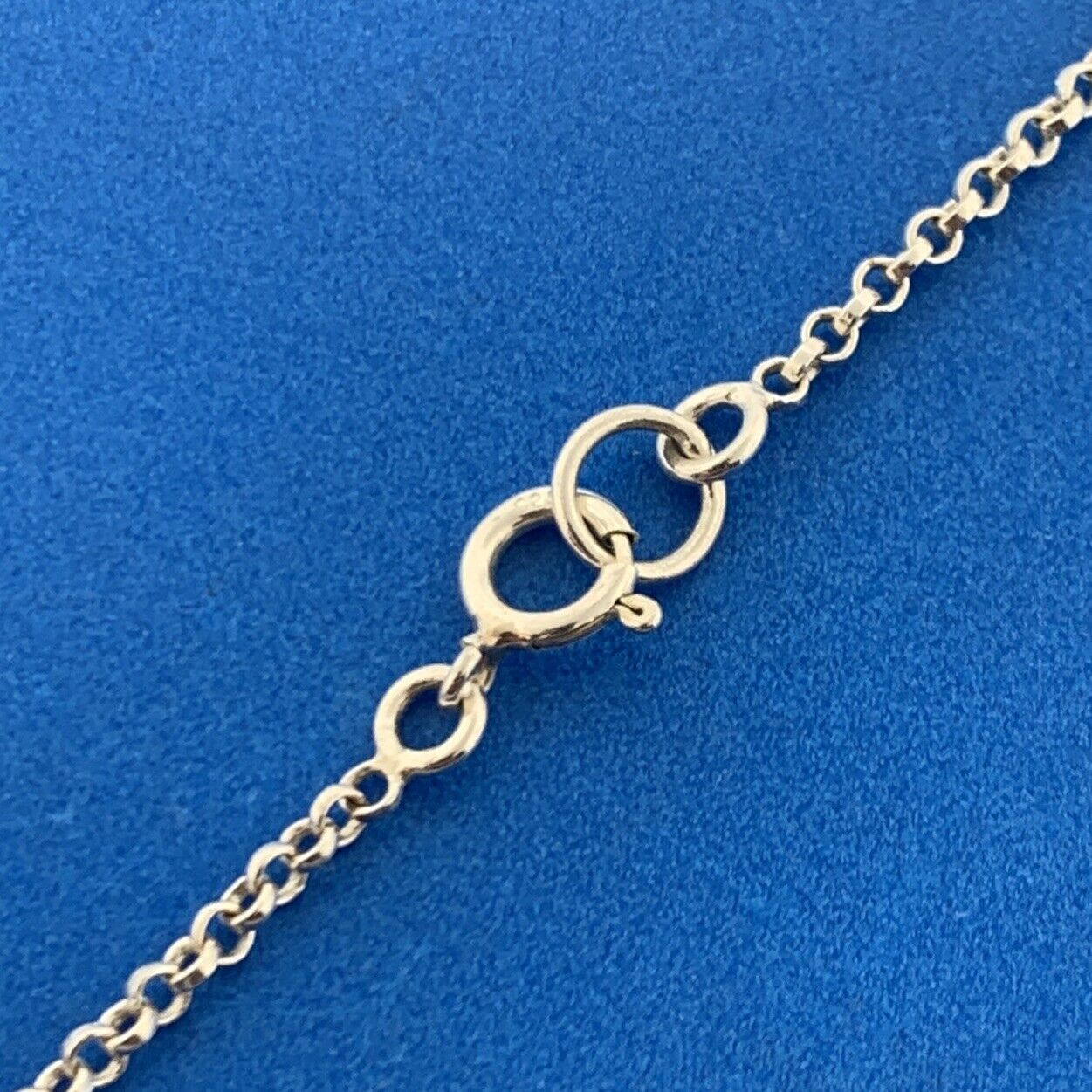 Stunning Sterling Silver 925 Round Sparkling CZ & Marcasite 17" Chain Necklace