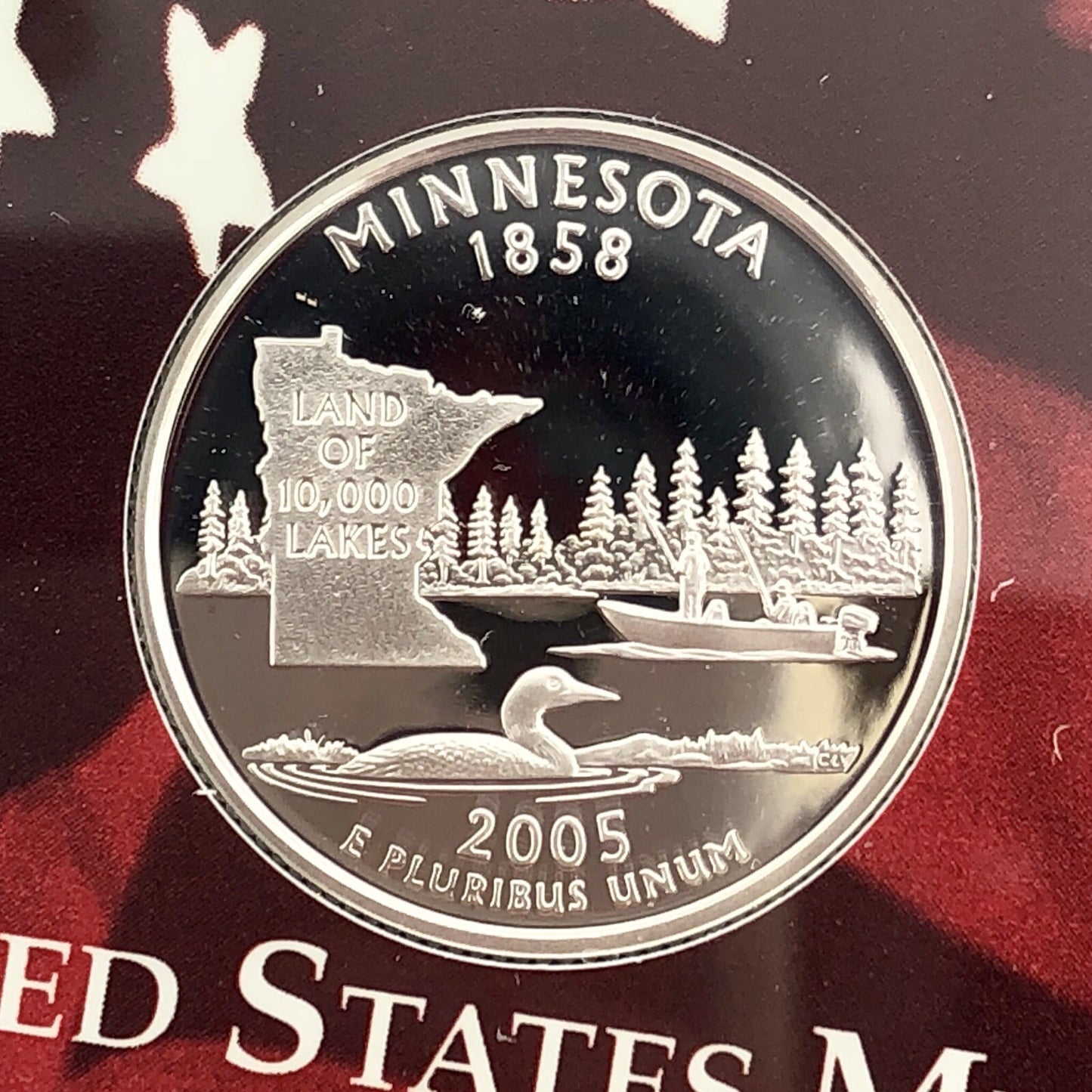 2005 S United States Mint Silver Proof Eleven 11 Coin Set OMP/COA