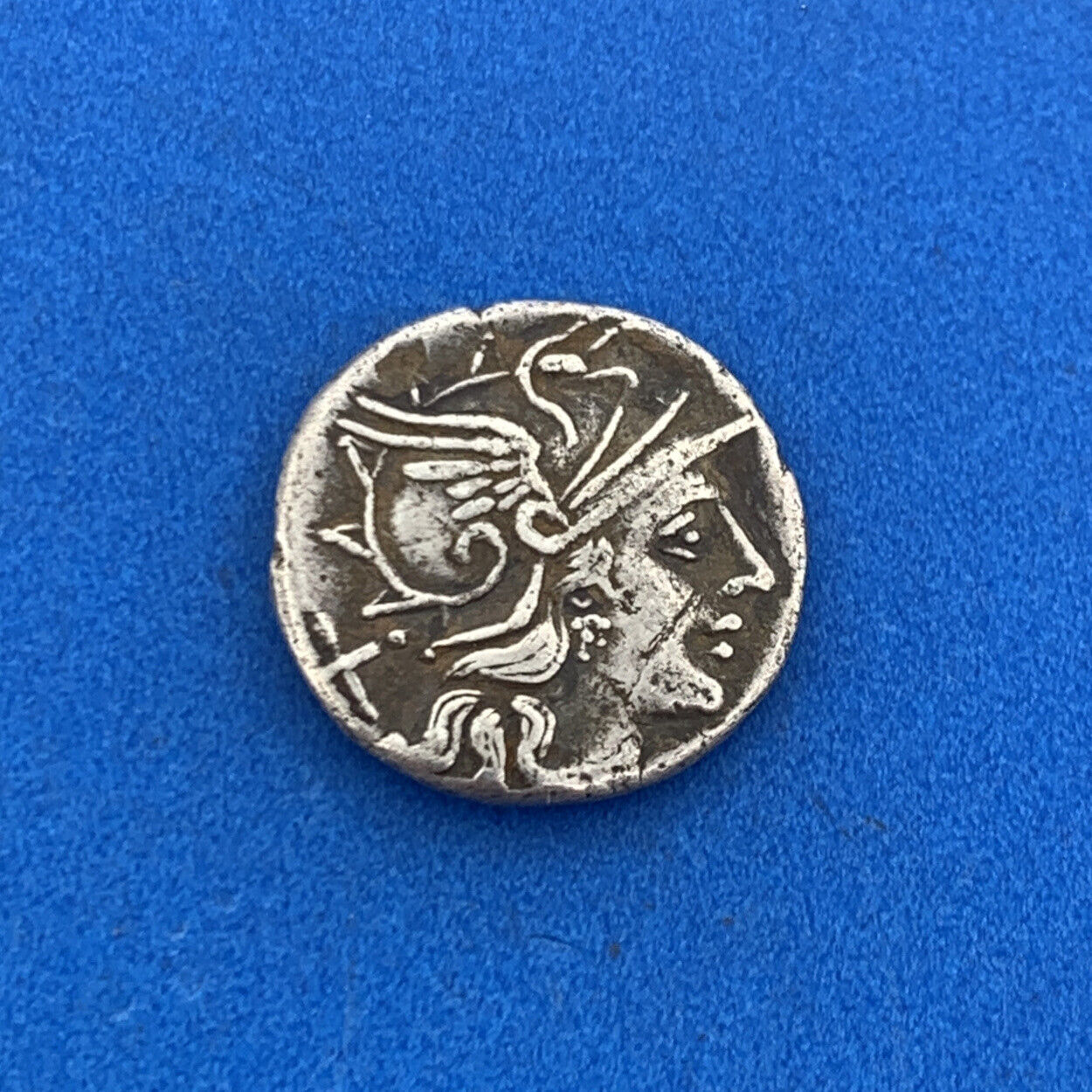 152 BC Roman Republic Lucius Saufeius AR Denarius