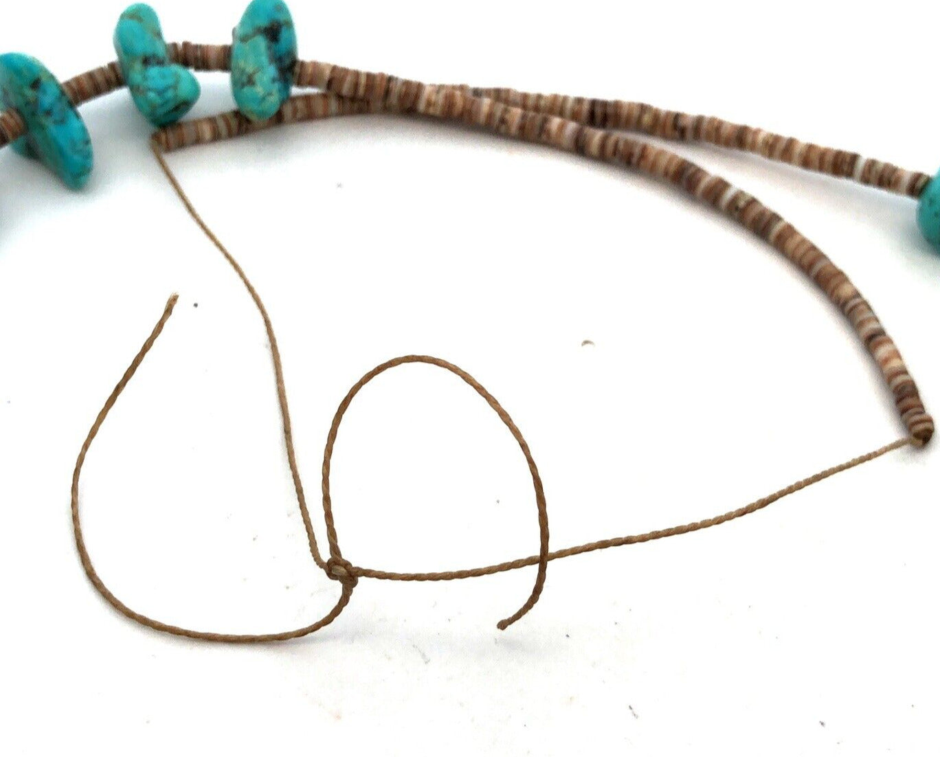 Vintage Artisan Natural Turquoise Chunky Beads Agate Bead Statement Necklace