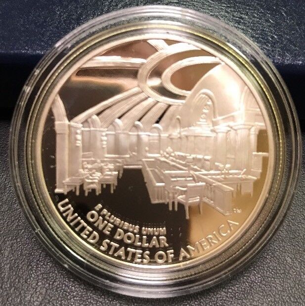 2005 P Chief Justice John Marshall Commemorative Proof Silver Dollar $1