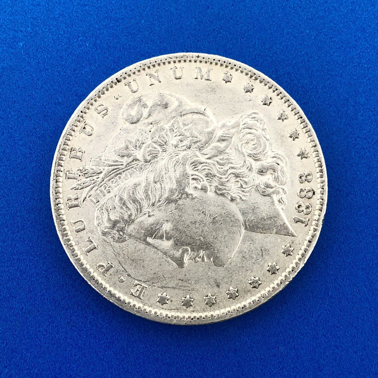1888 O Morgan Silver Dollar $1 Better Rare Key New Orleans Mint Coin AU Details