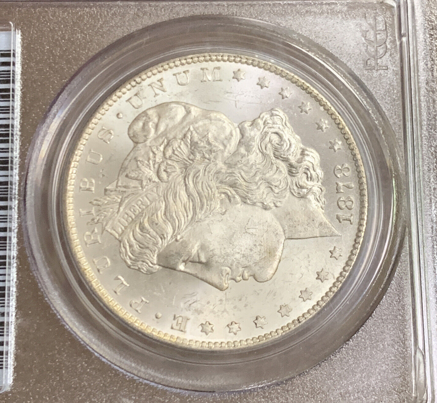 1878 CC Carson City $1 PCGS MS64 90% Silver United States Morgan Dollar Coin