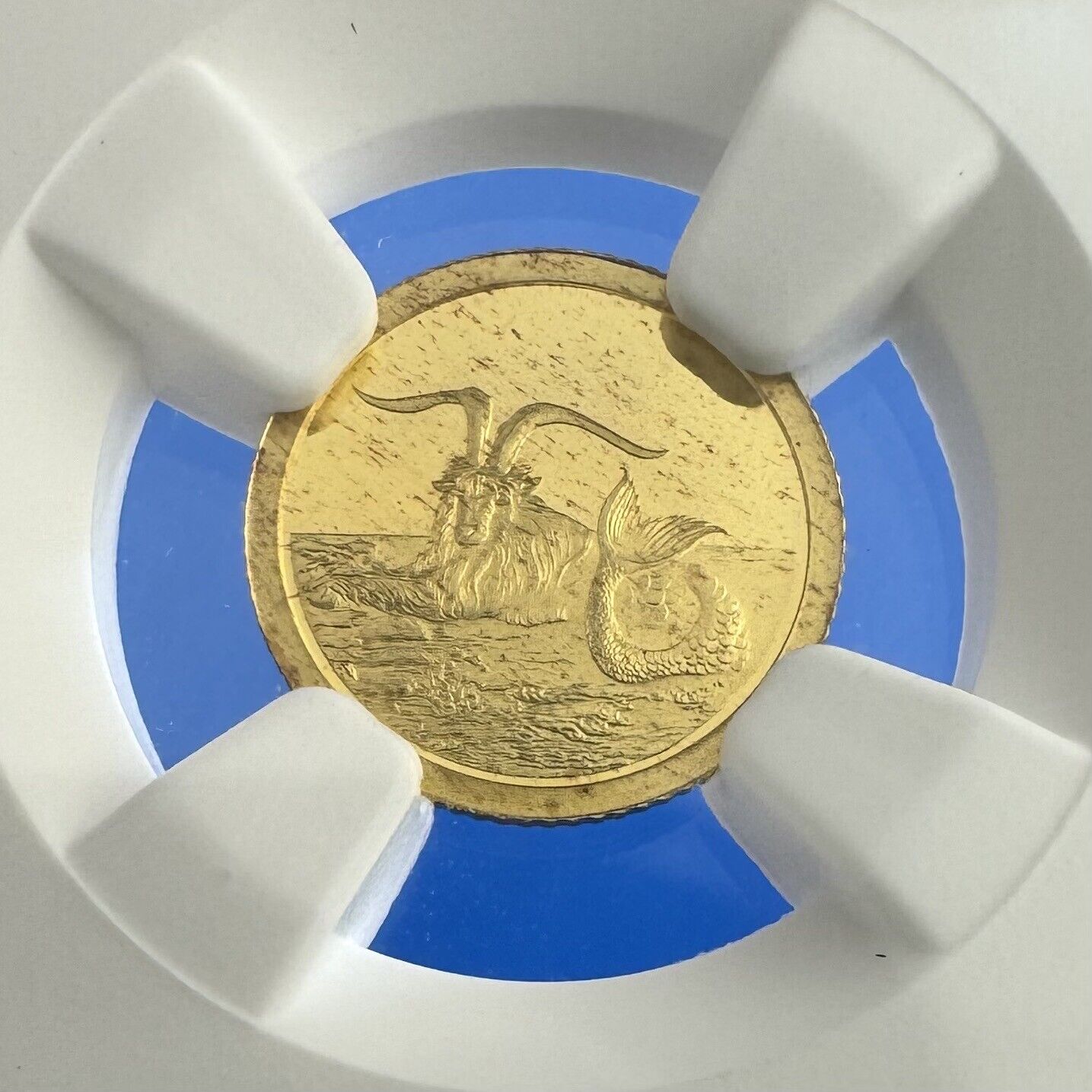 2015 $5 Gold Tokelau Creatures Myth & Legend Capricorn NGC PF70 Ultra Cameo Coin