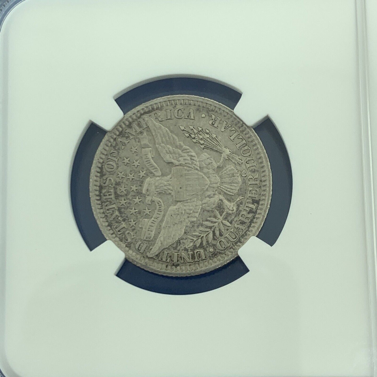 1907 O New Orleans 25c Barber Quarter 90% Silver Au Details NGC Cleaned Coin