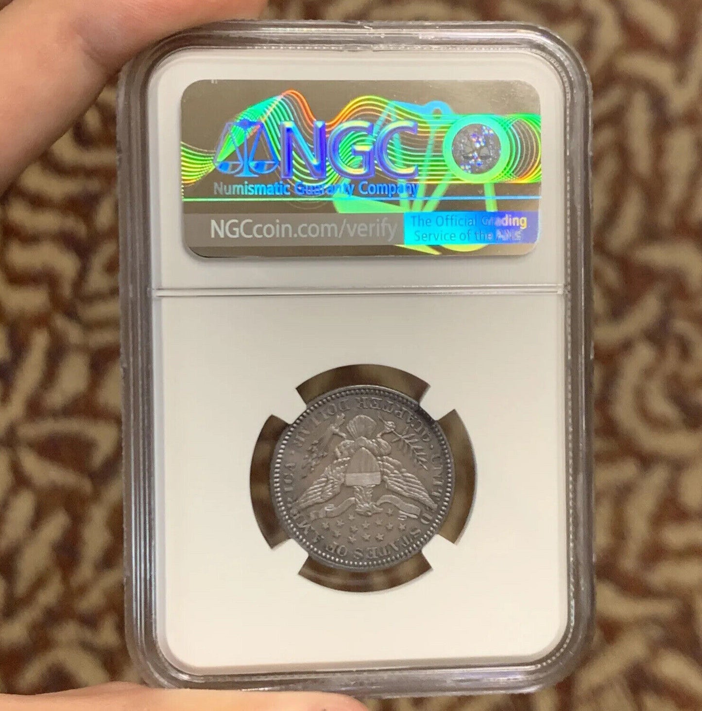 1901 P Proof Silver Barber Quarter Dollar 25c NGC PF64 Better Philadelphia Coin
