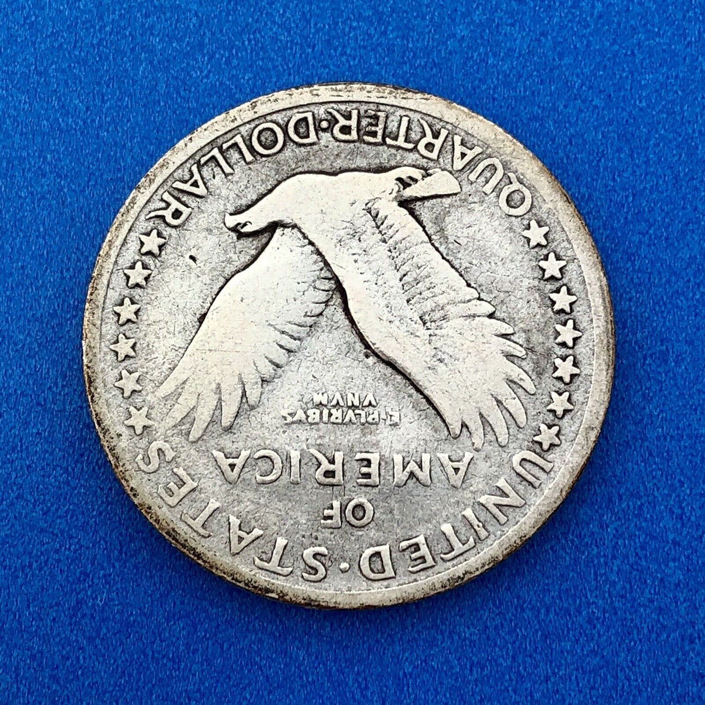 1917 P Silver Standing Liberty Quarter Dollar Type 1 Rare Key Philadelphia Coin