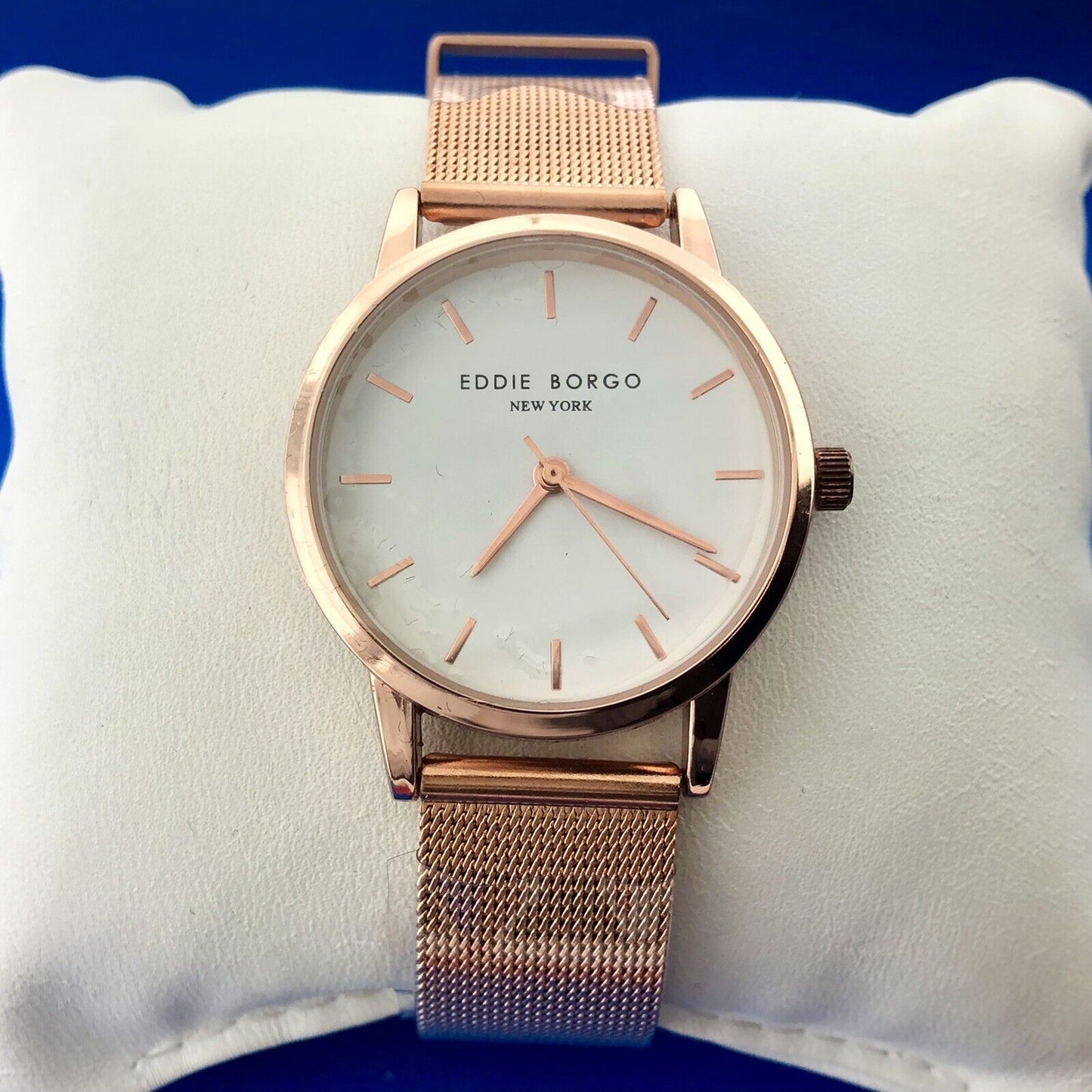 Designer Eddie Borgo The Soho Copper Stainless Steel Ladies Fashion Watch NIB