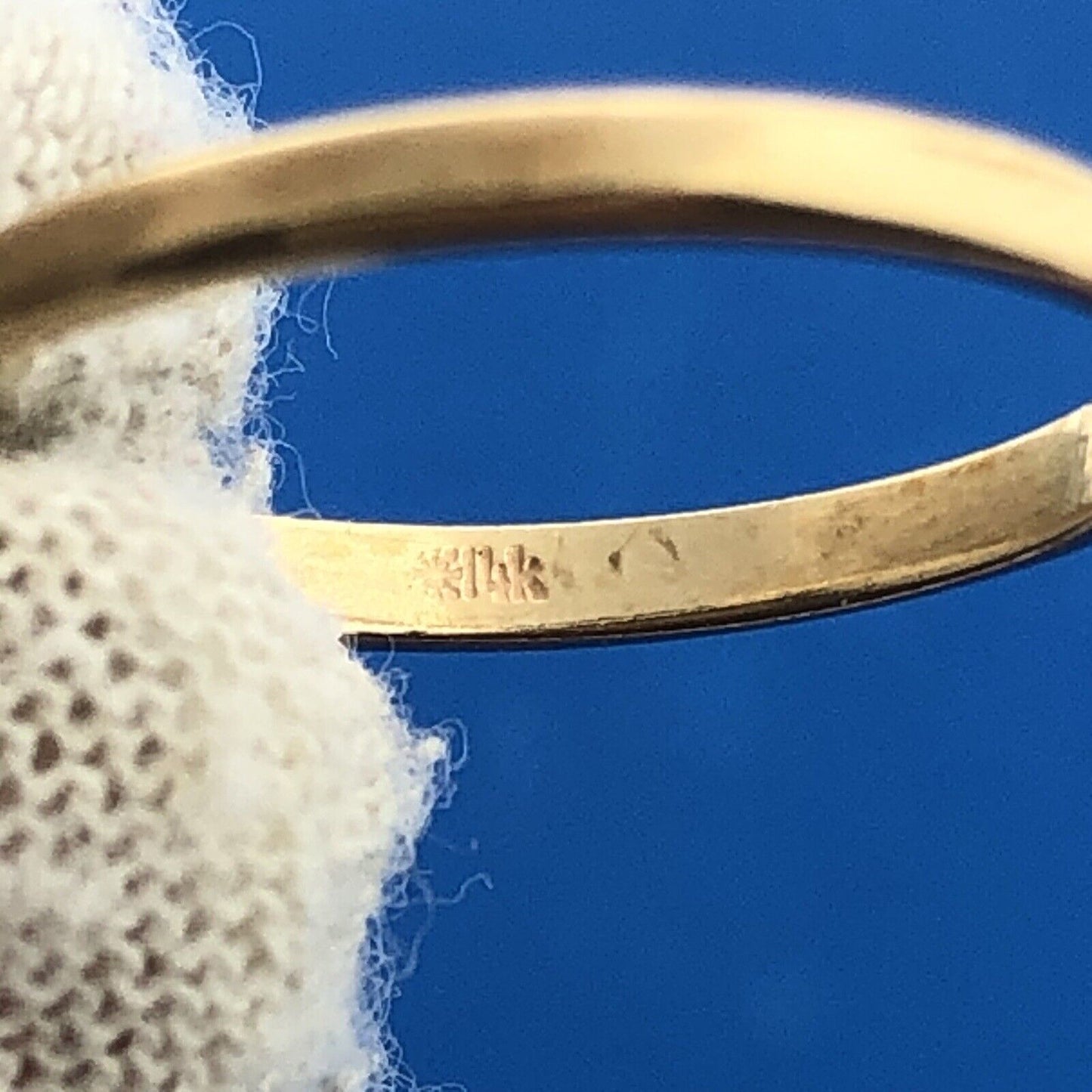 14K Yellow Gold Radiant Cut Diamond Solitaire Engagement Promise Ring