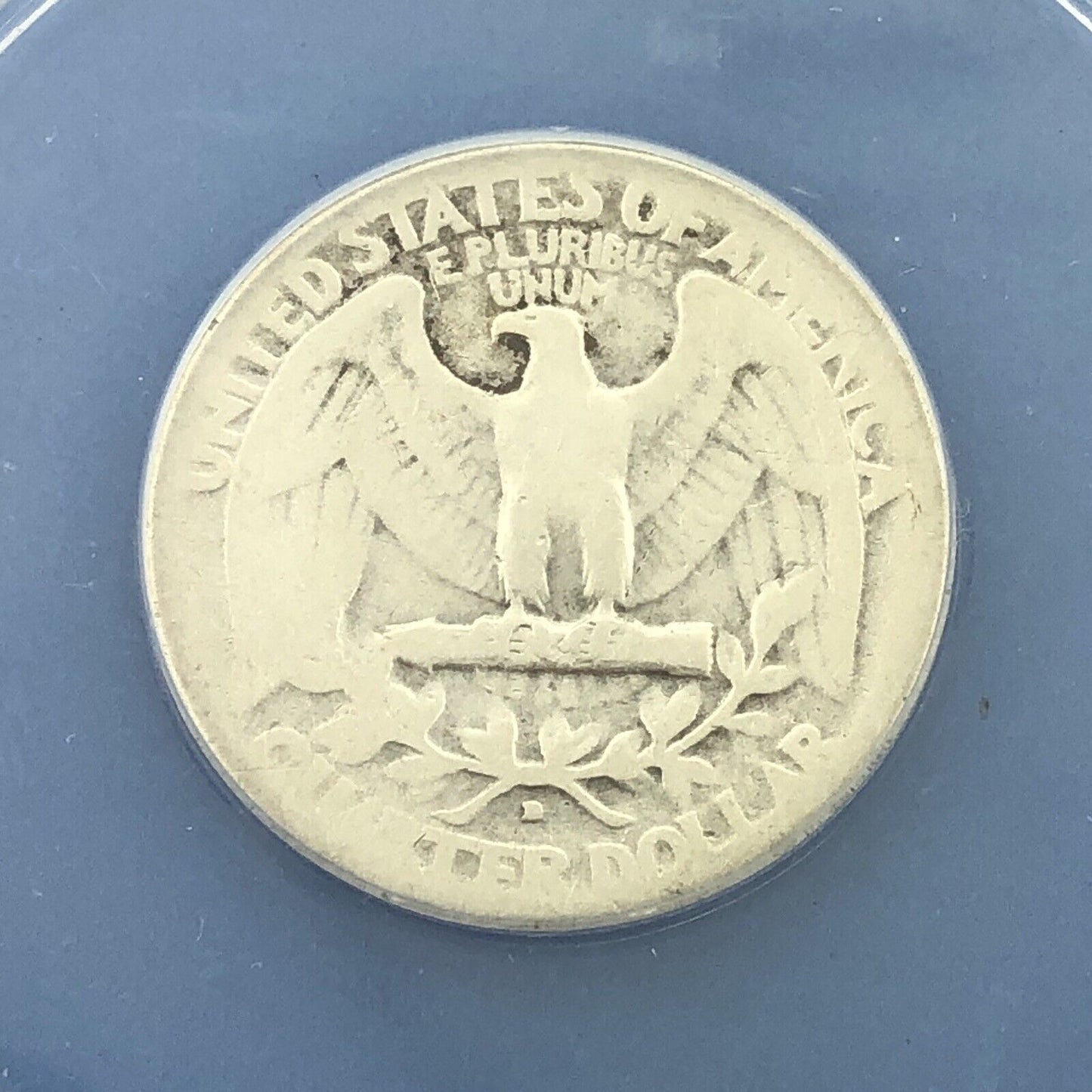 1932 D Silver Washington Quarter The Key Date Better Rare Denver ANACS G 6