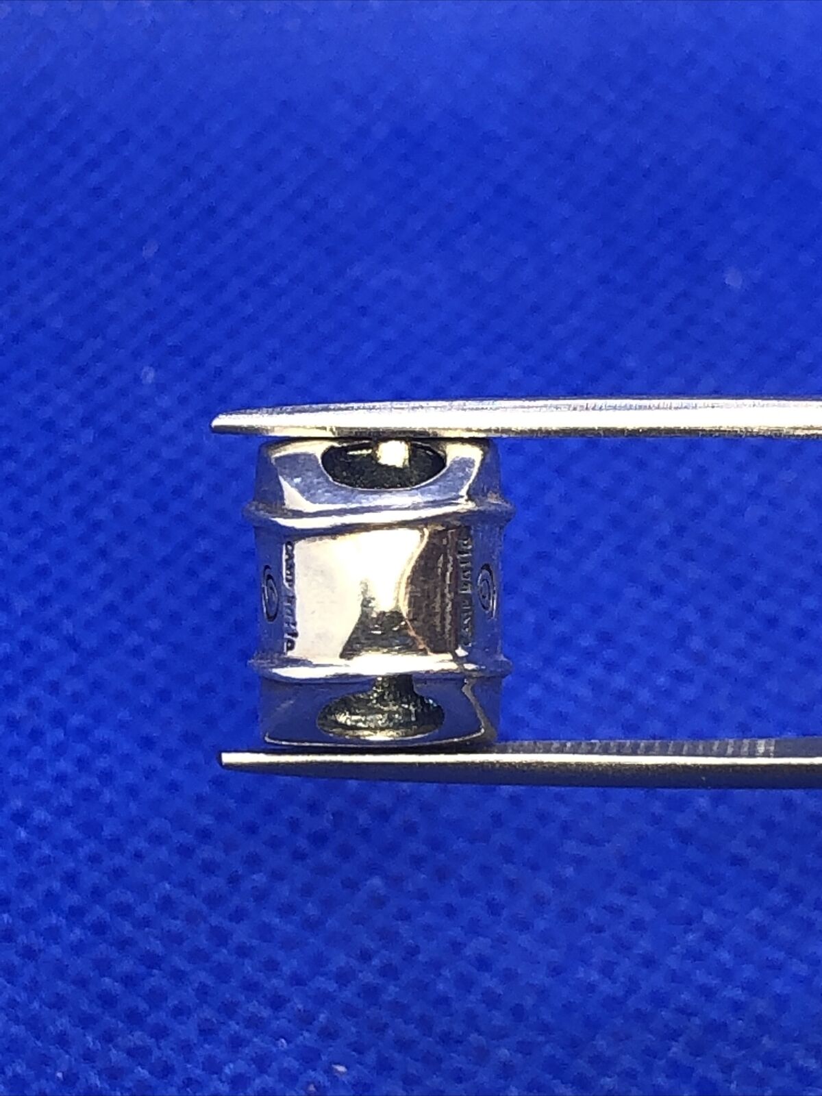 Authentic KALIA 925 Sterling Silver Camp Kalia Tent Slide Bracelet Charm