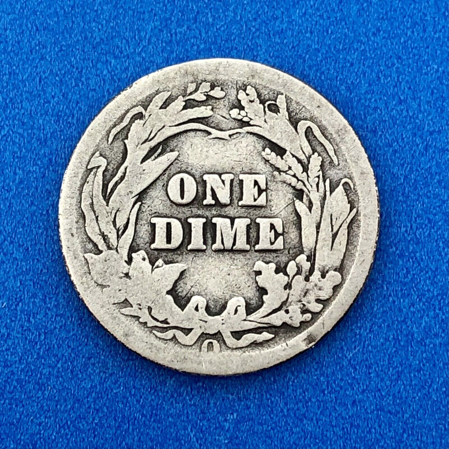 1907 O Barber Silver Dime $.10 Better Rare Scarce Key New Orleans Mint Coin