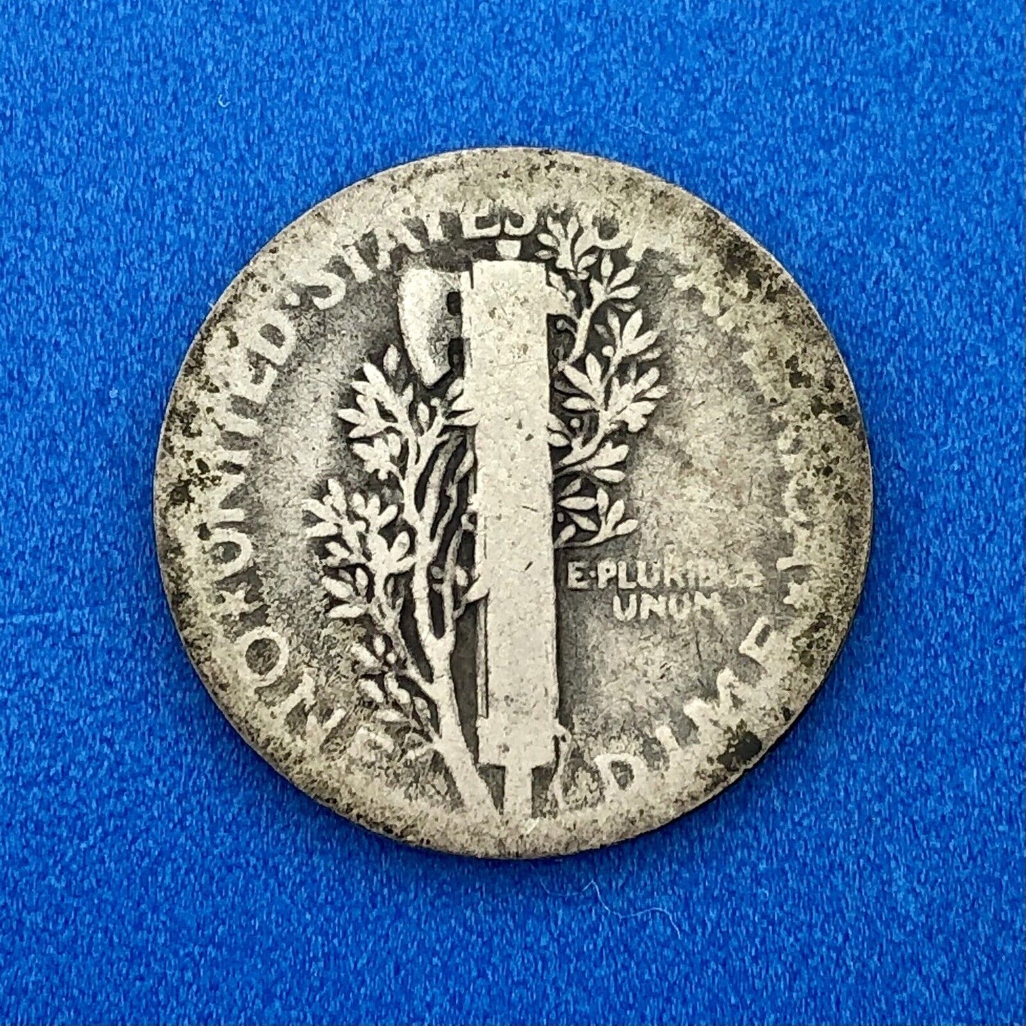 1921 P United States 90% Silver Mercury Dime Key Date Scarce Philadelphia Coin