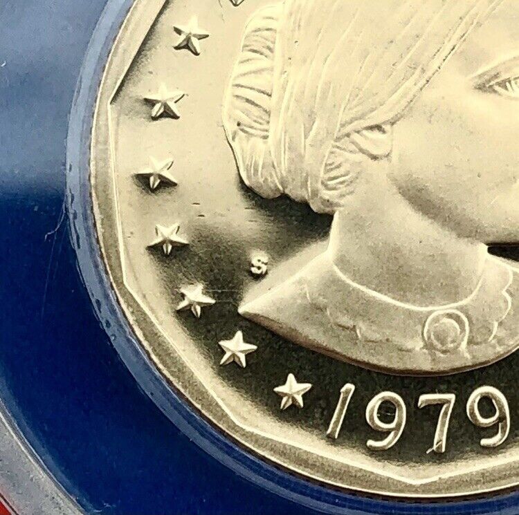 1979 S US Mint Proof Type II San Francisco 6 Coin Clad Set