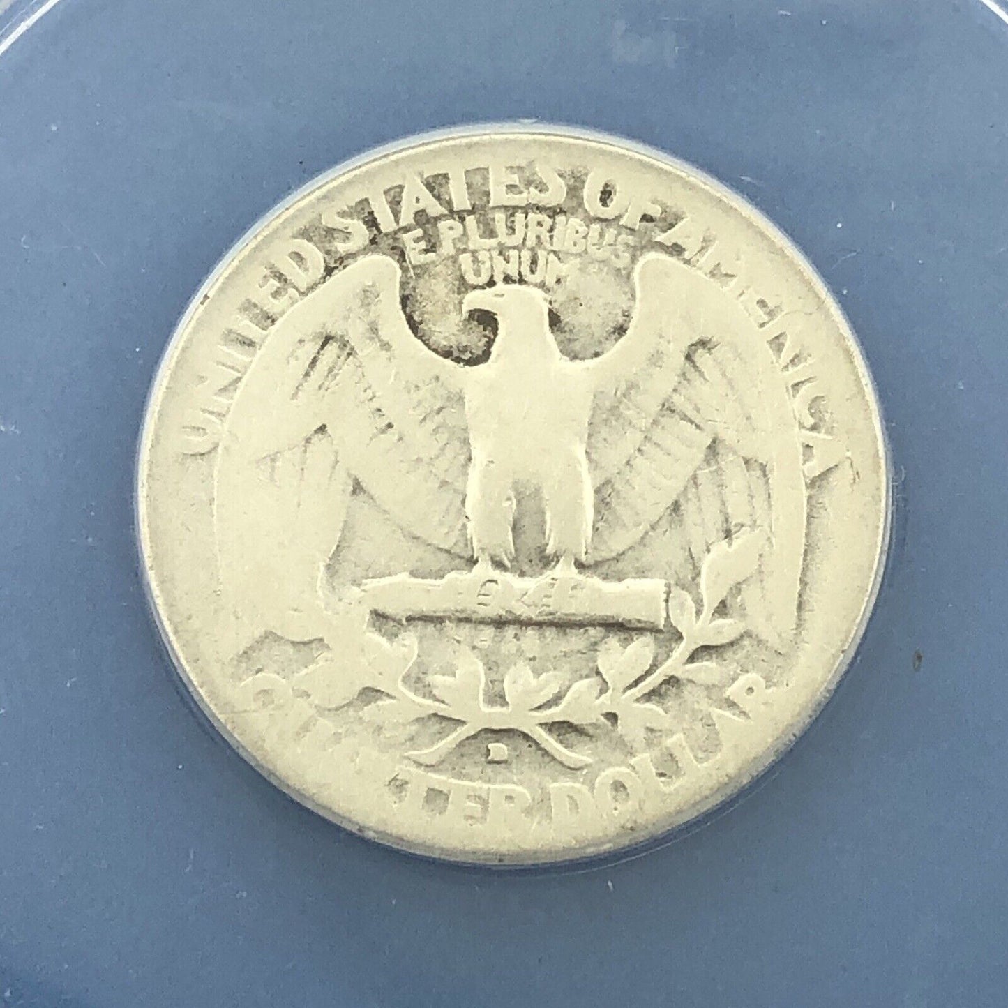 1932 D Silver Washington Quarter The Key Date Better Rare Denver ANACS G 6