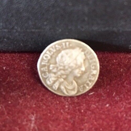 1679 Great Britain Silver 3 Pence Charles II Maundy Threepence