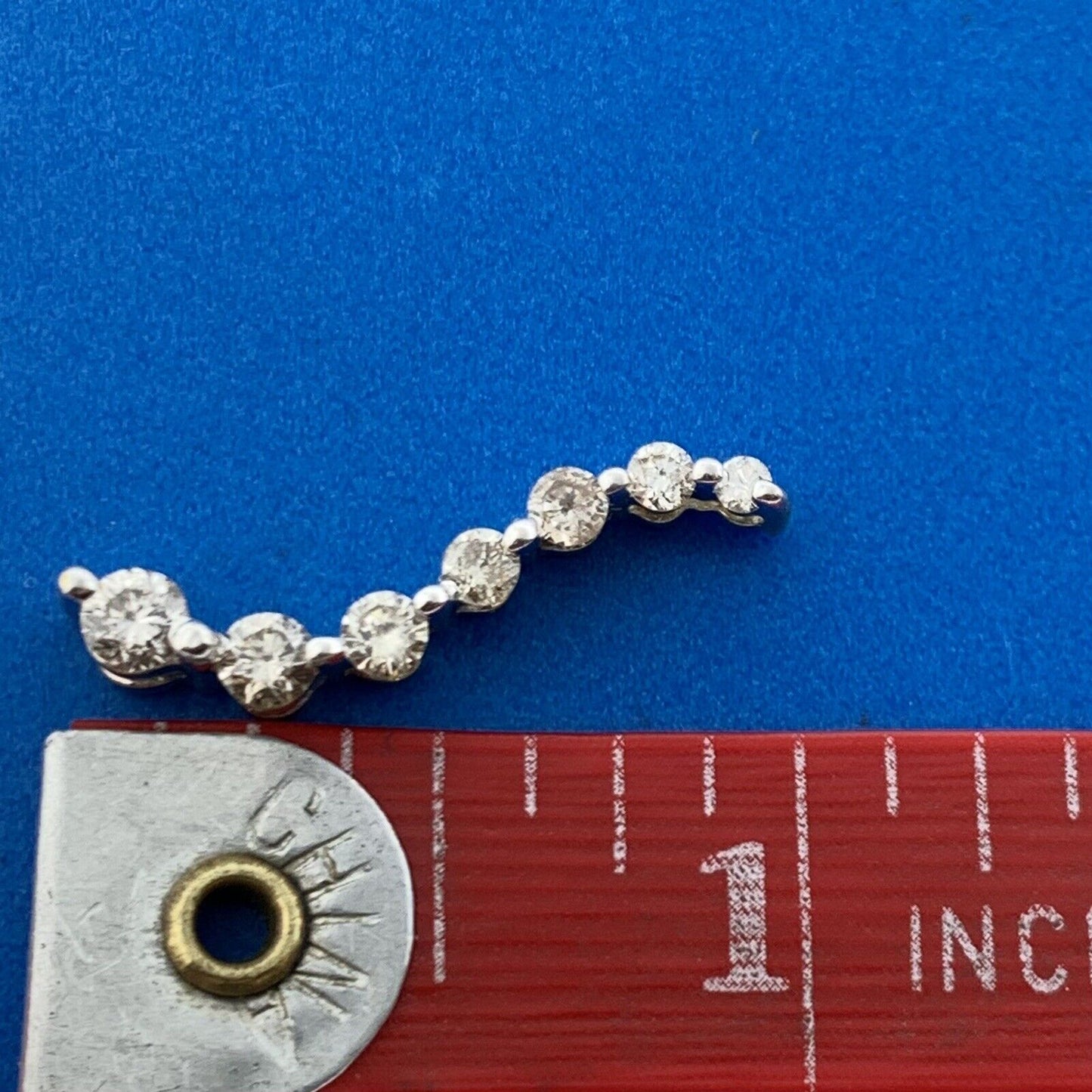 Designer 14K Yellow Gold Diamond Infinity Eternity Anniversary Bridal Pendant