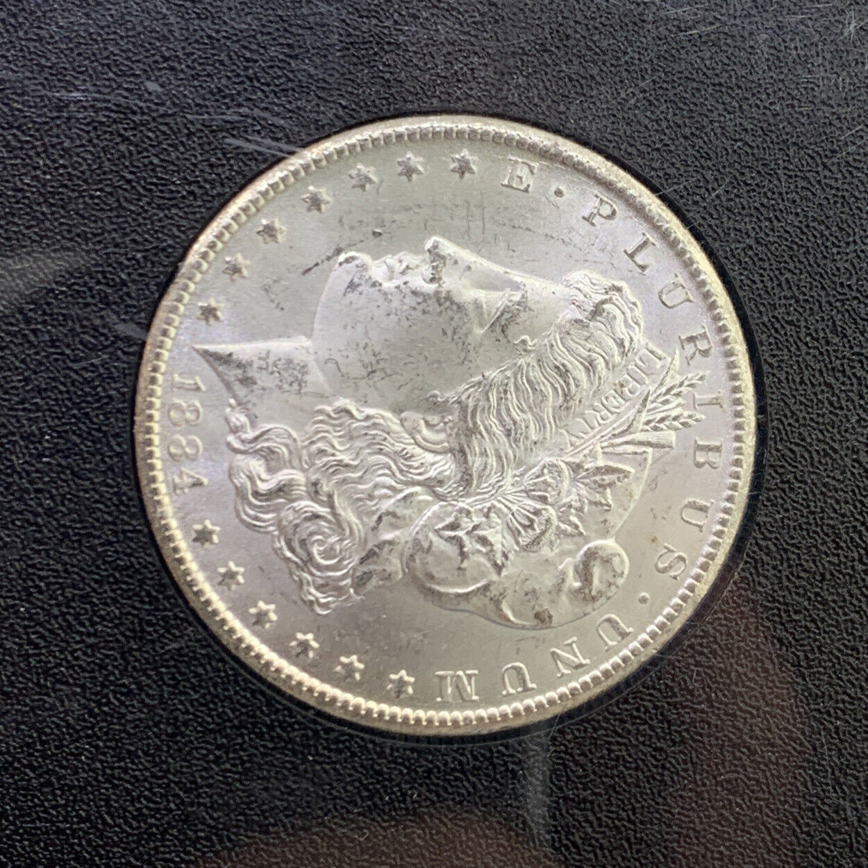 1884 CC Silver Morgan Dollar Better Key Scarce Carson City Coin GSA NGC MS64