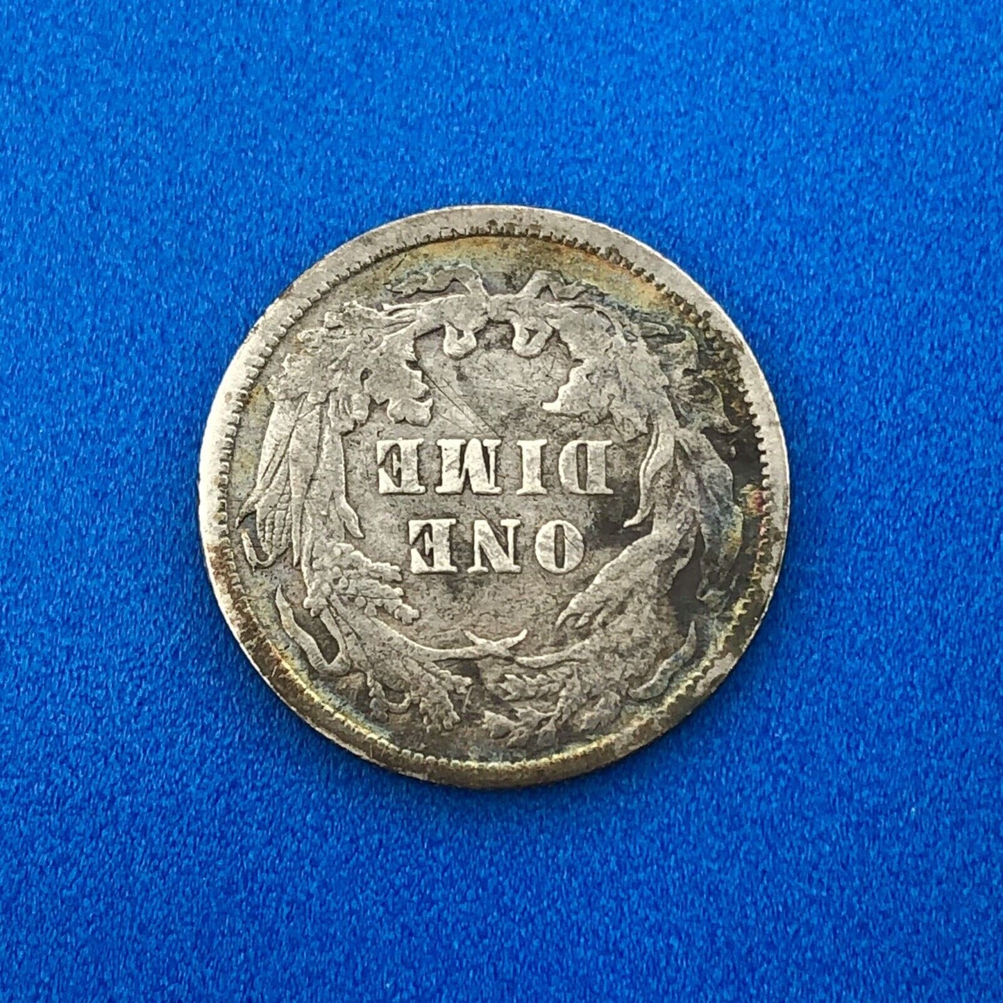 1876 P Seated Liberty Silver Dime No Motto Stars Or Arrows Nice Type Coin