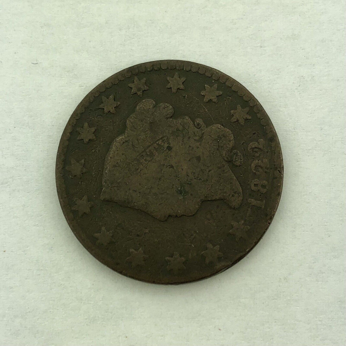 1822 Coronet Liberty Matron Head Large Cent 1c Better Early American Copper Coin