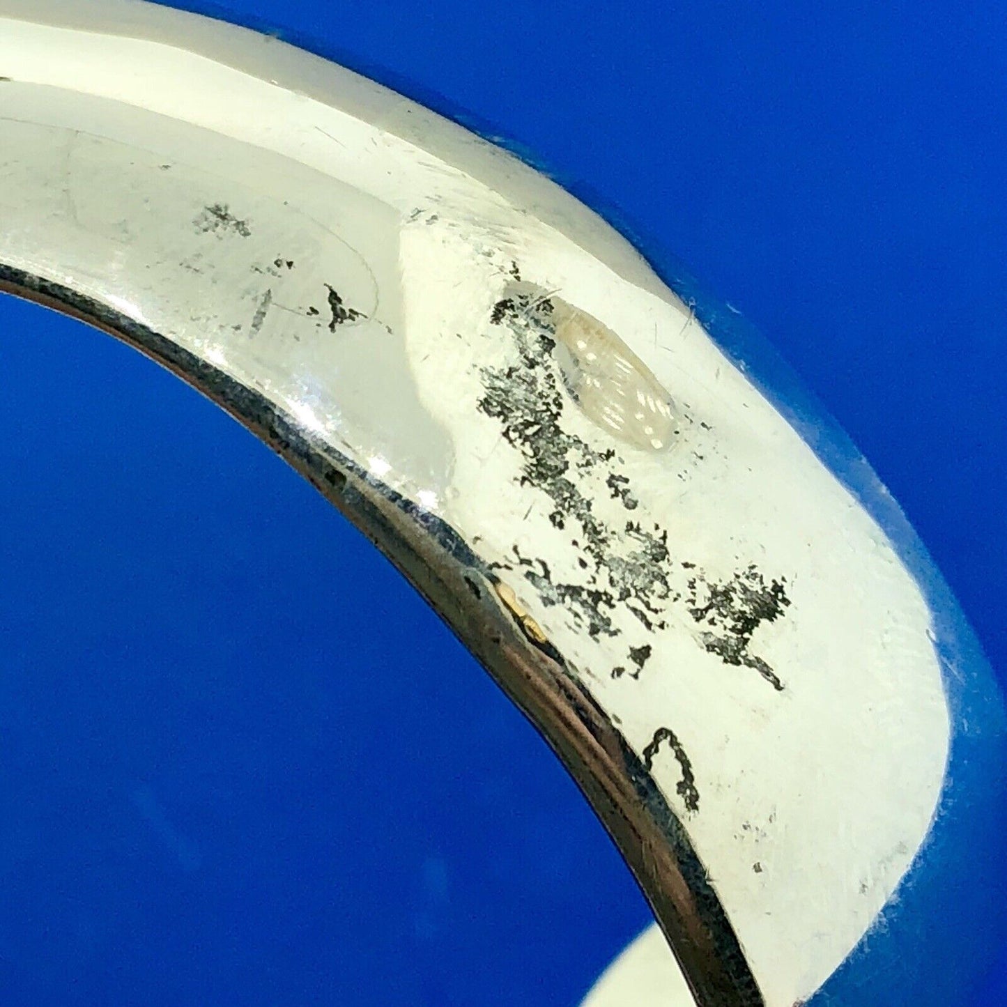 Taxco Los Ballesteros 925 Sterling Silver Modernist Polished Wave Cuff Bracelet