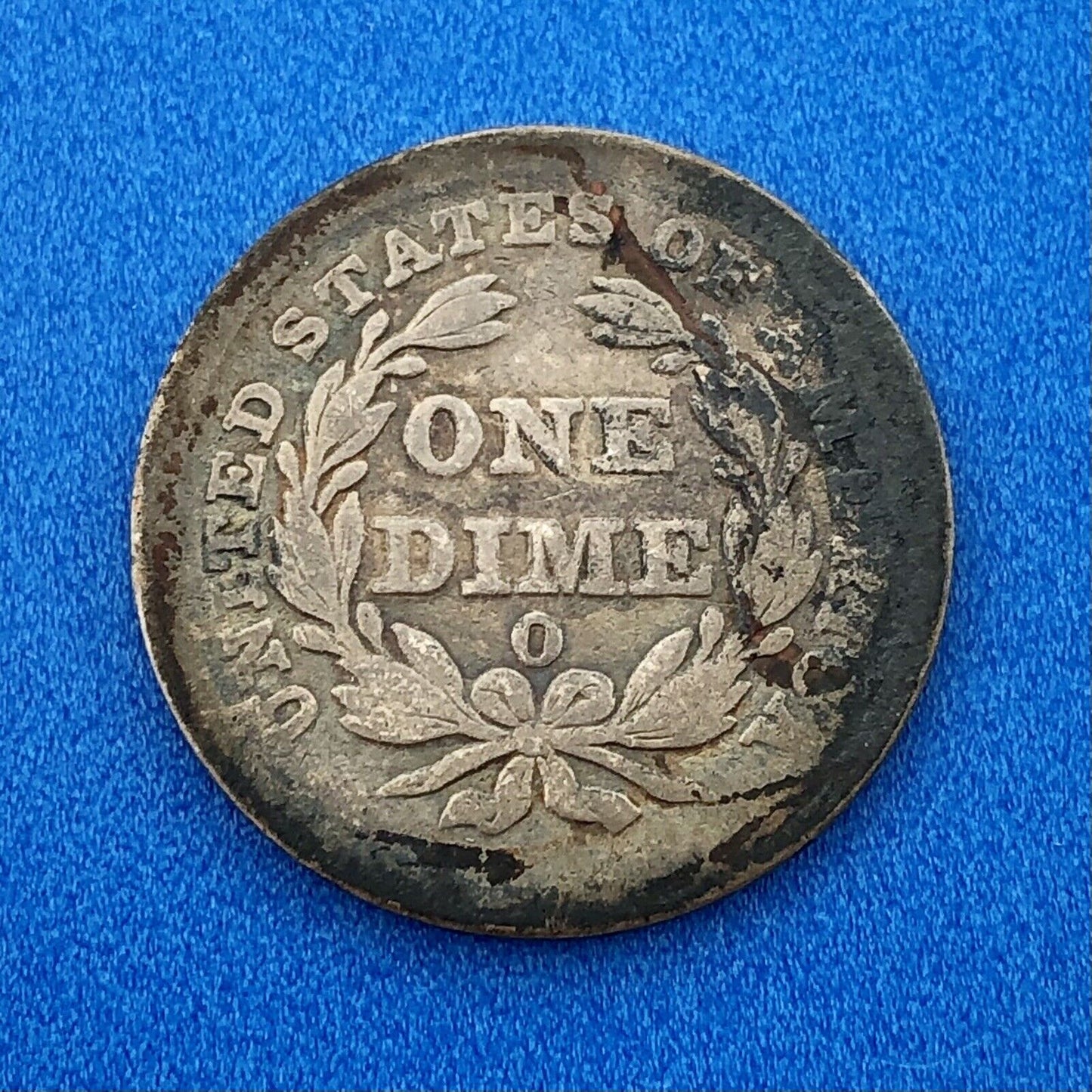 1838 O Seated Liberty Silver Dime No Stars Type 1 Better Key New Orleans Coin