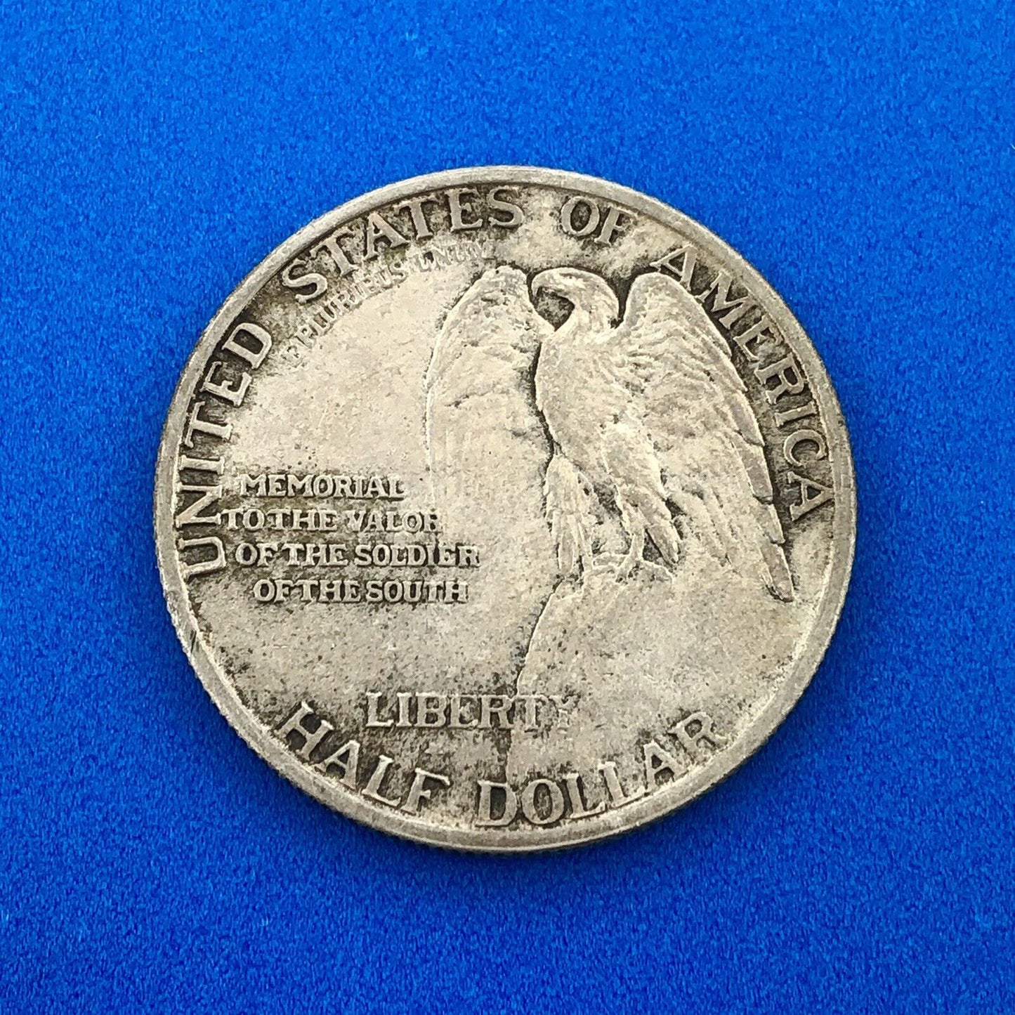 1925 P Stone Mountain Commemorative .900 Silver Half Dollar XF Rare Coin