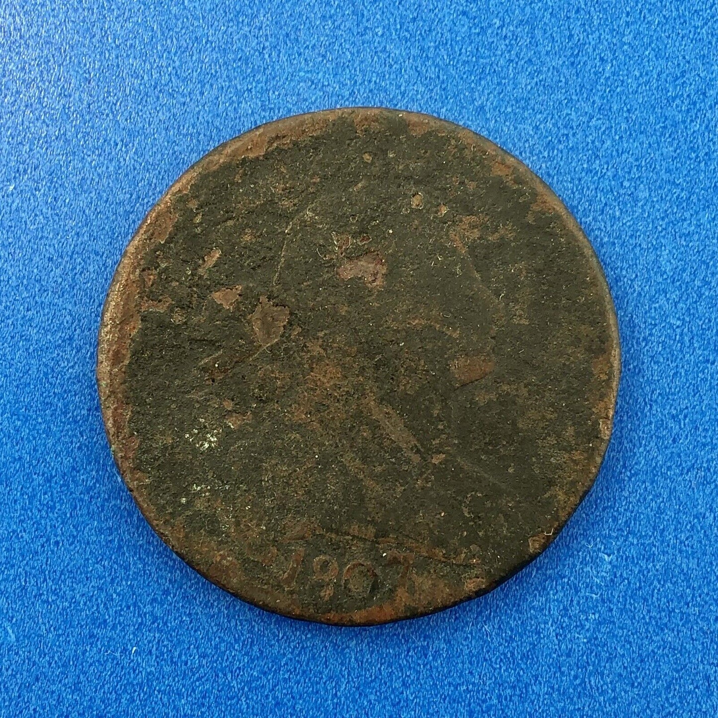 1807 P Draped Bust Copper Large Cent Early US Copper Better Philadelphia Coin