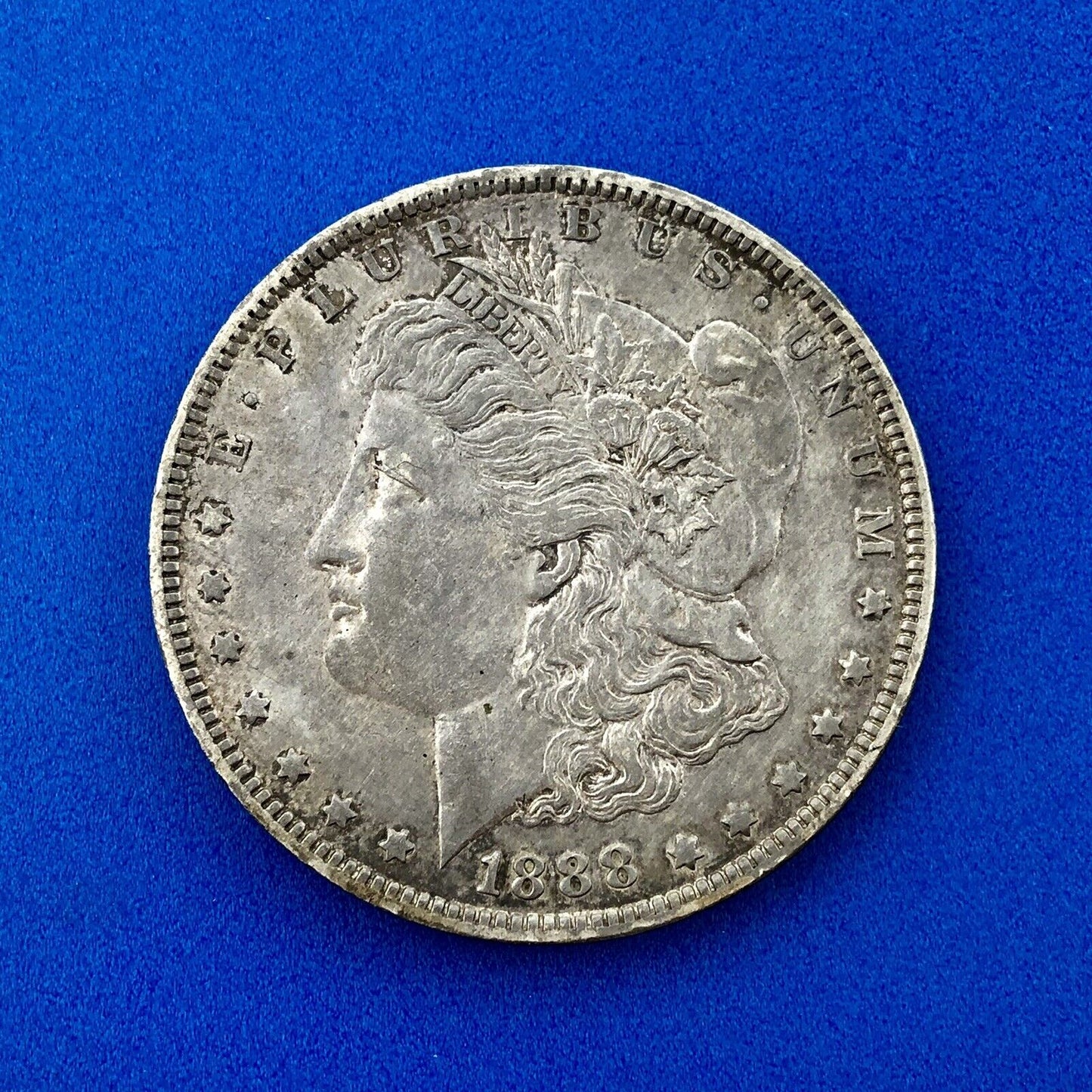 1888 O Morgan Silver Dollar $1 Better Rare Key New Orleans Mint Coin AU Details