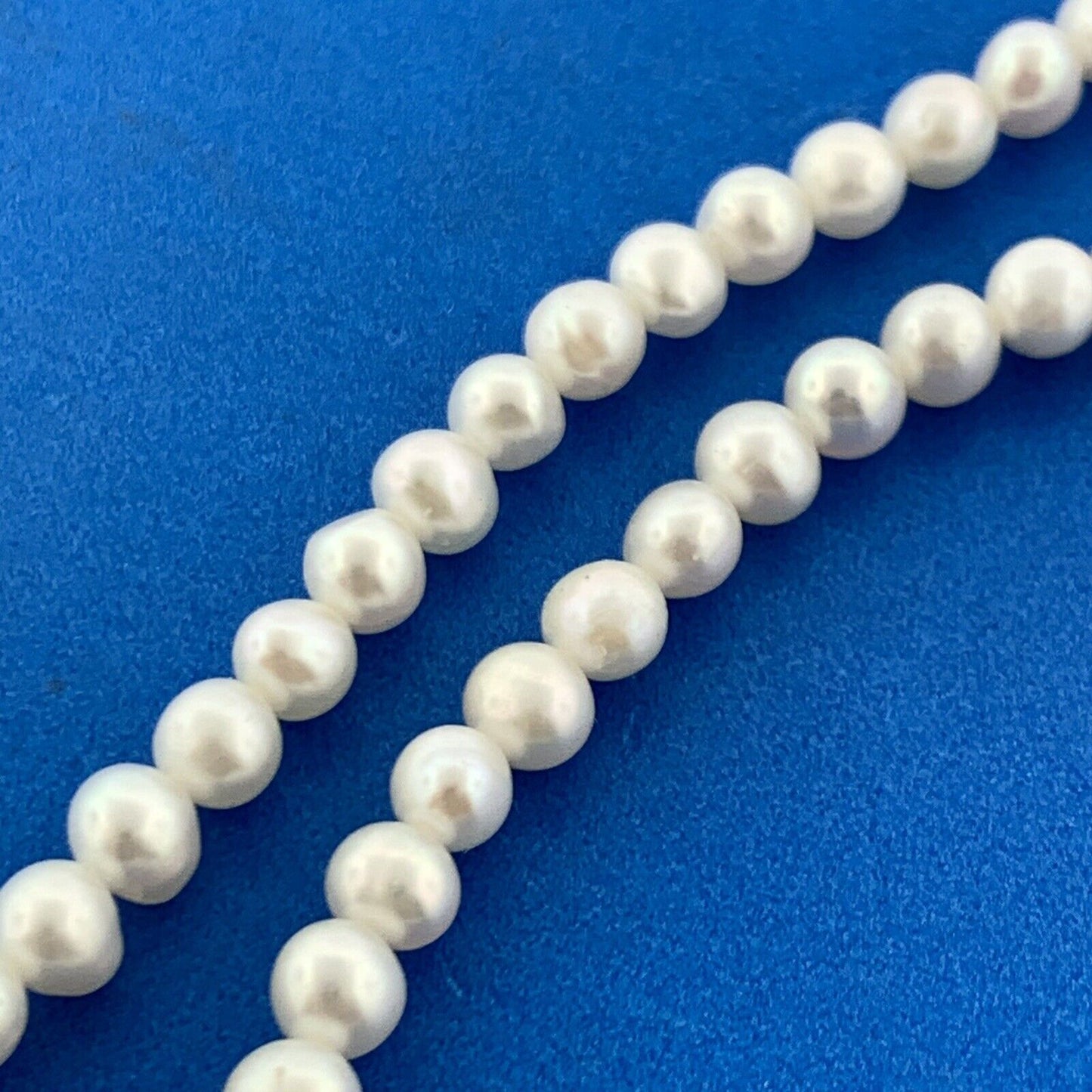 14K Yellow Gold Cultured Pearl Necklace Bracelet Stud Earrings Set