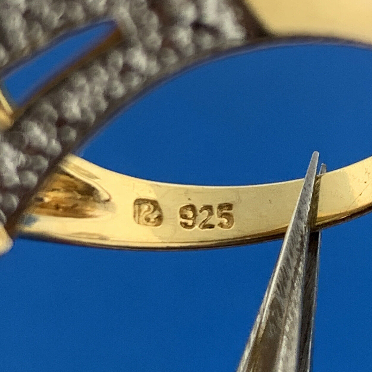 Designer 925 Sterling Silver Vermeil Chartreuse Cubic Zirconia Statement Ring