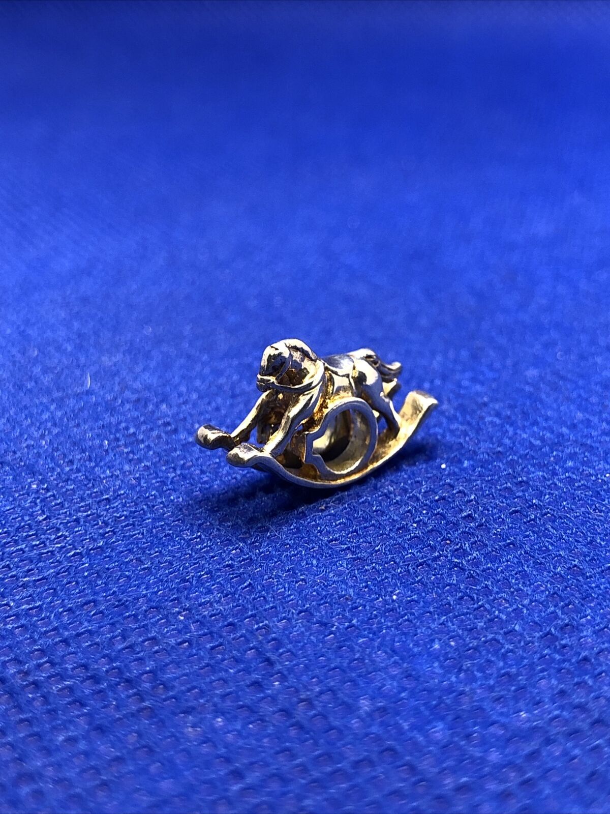 Authentic KALIA 925 Sterling Silver Rocking Horse Slide Bracelet Charm