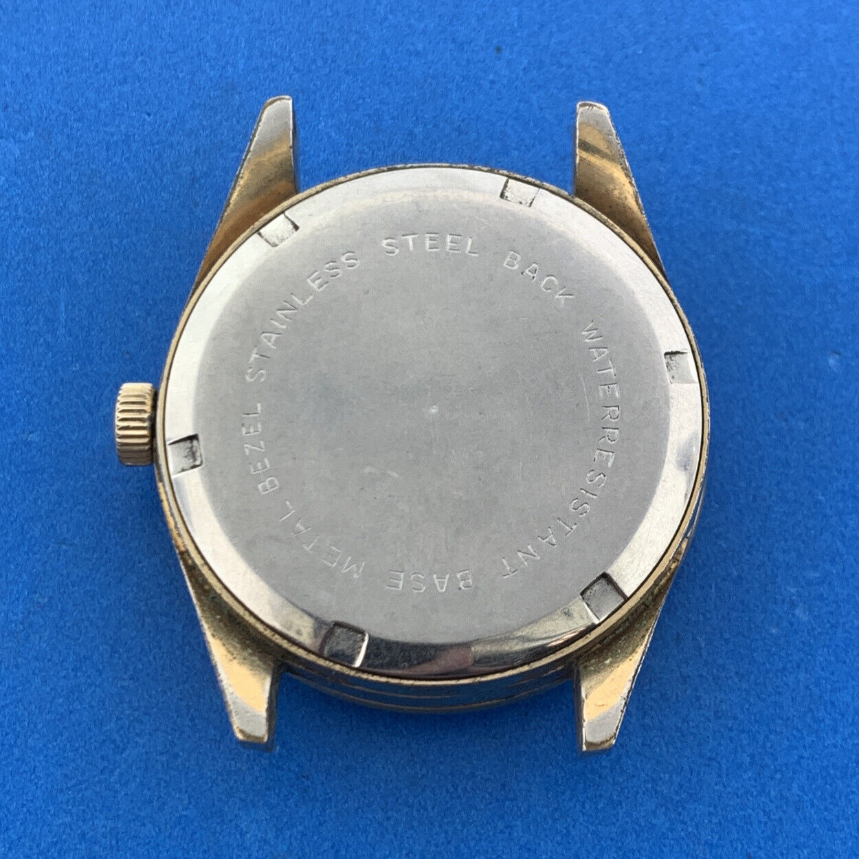 Mid Century Benrus 17 Jewels Date Window Wrist Working Watch Head