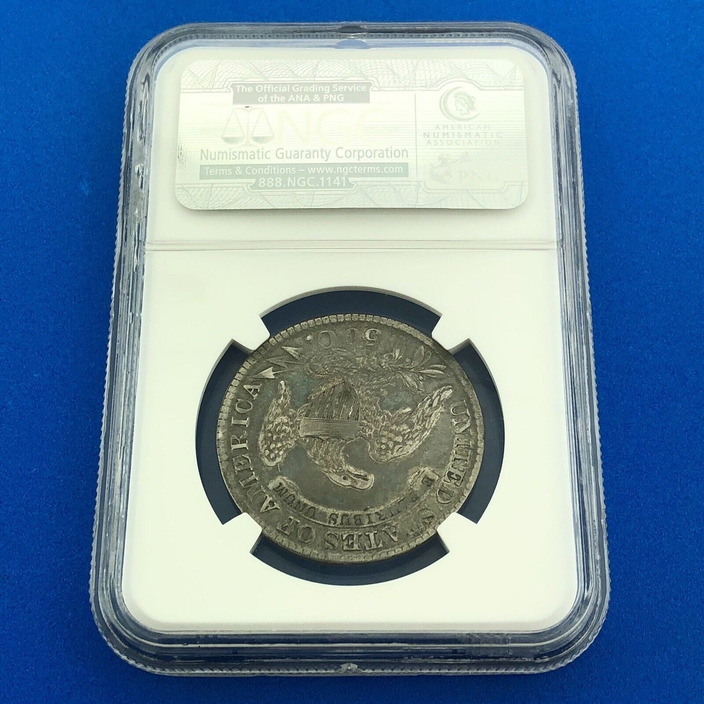 1829/1827 Capped Bust Silver Half Dollar 50c Overdate NGC VF35 O-101a Coin