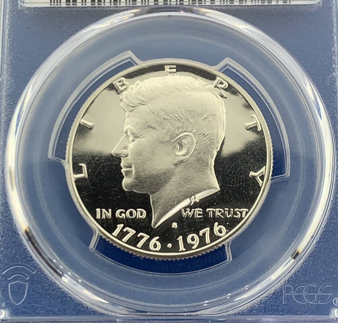 1976 S $1 Eisenhower 50c Kennedy 25c Washington PR70 DCAM PCGS Silver 3 Coin Set