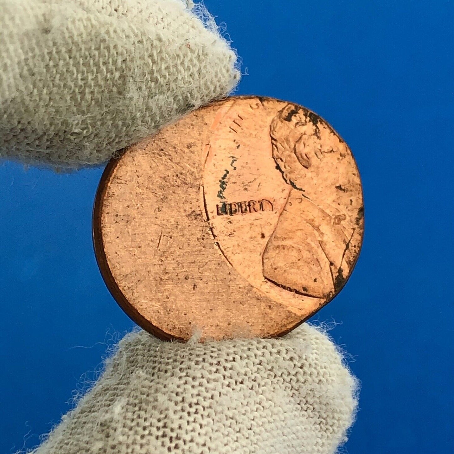 No Date Modern Era Lincoln Memorial One Cent Copper Alloy Off Center Error Coin