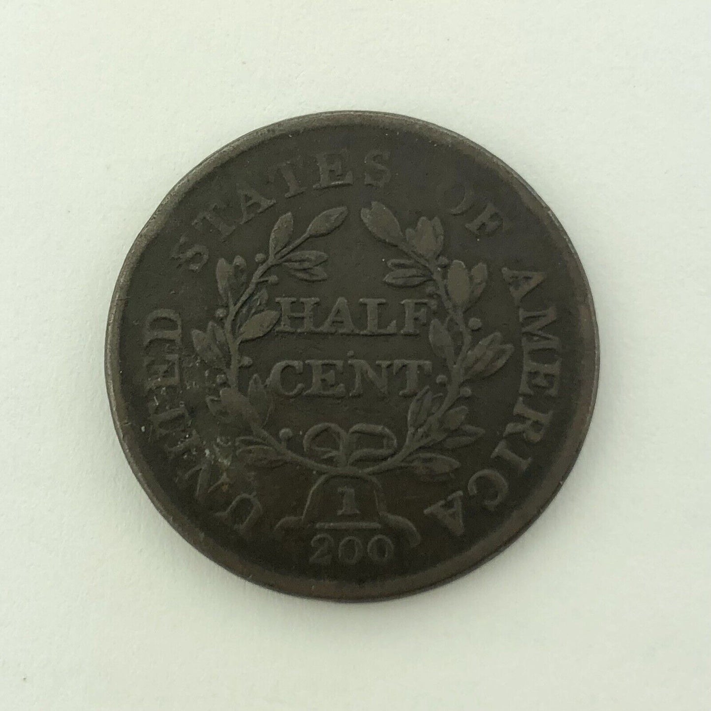 1804 P Draped Bust Copper Half Cent Early US Copper Better Key Philadelphia Coin