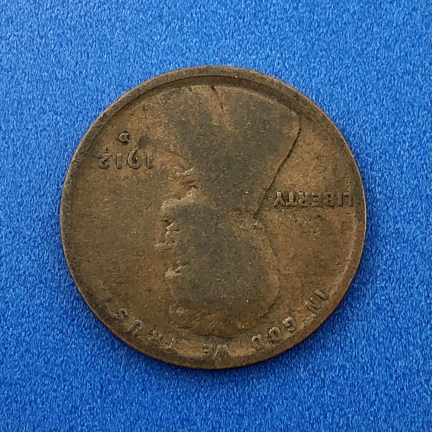 1912 D Lincoln Cent Wheat Ears Reverse Key Rare 1c Cent Penny Denver Coin
