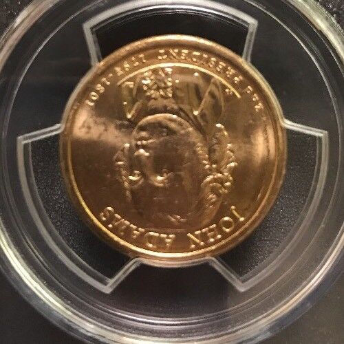 2007 D John Adams Presidential Dollar $1 PCGS MS63 First Day of Issue Position B