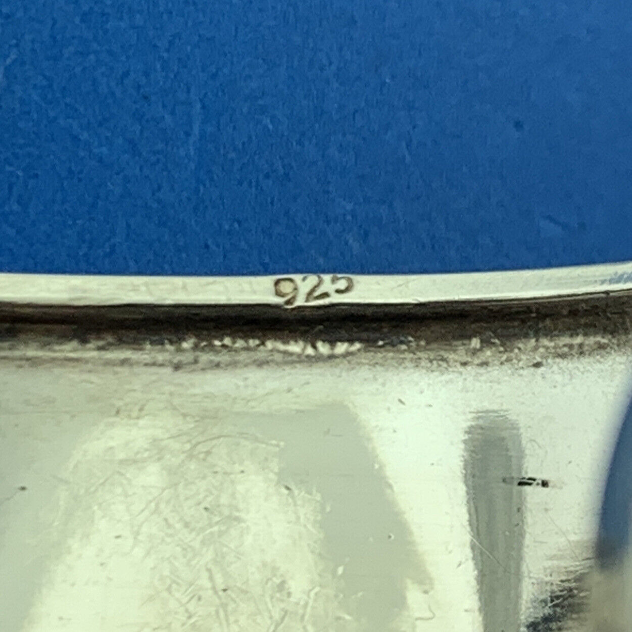 Vintage 925 Sterling Silver Opal Doublet Statement Cuff Bracelet