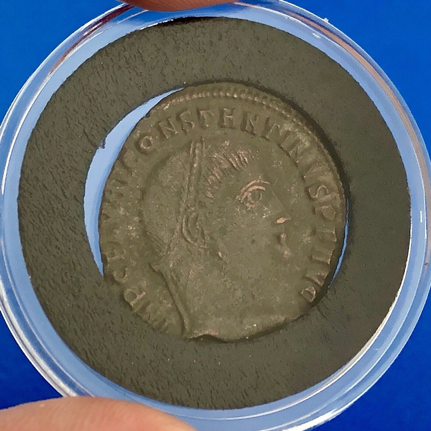 307-337 AD Constantine The Great Roman Empire Bronze Reduced Follis Ancient Rome