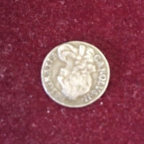 1679 Great Britain Silver 3 Pence Charles II Maundy Threepence