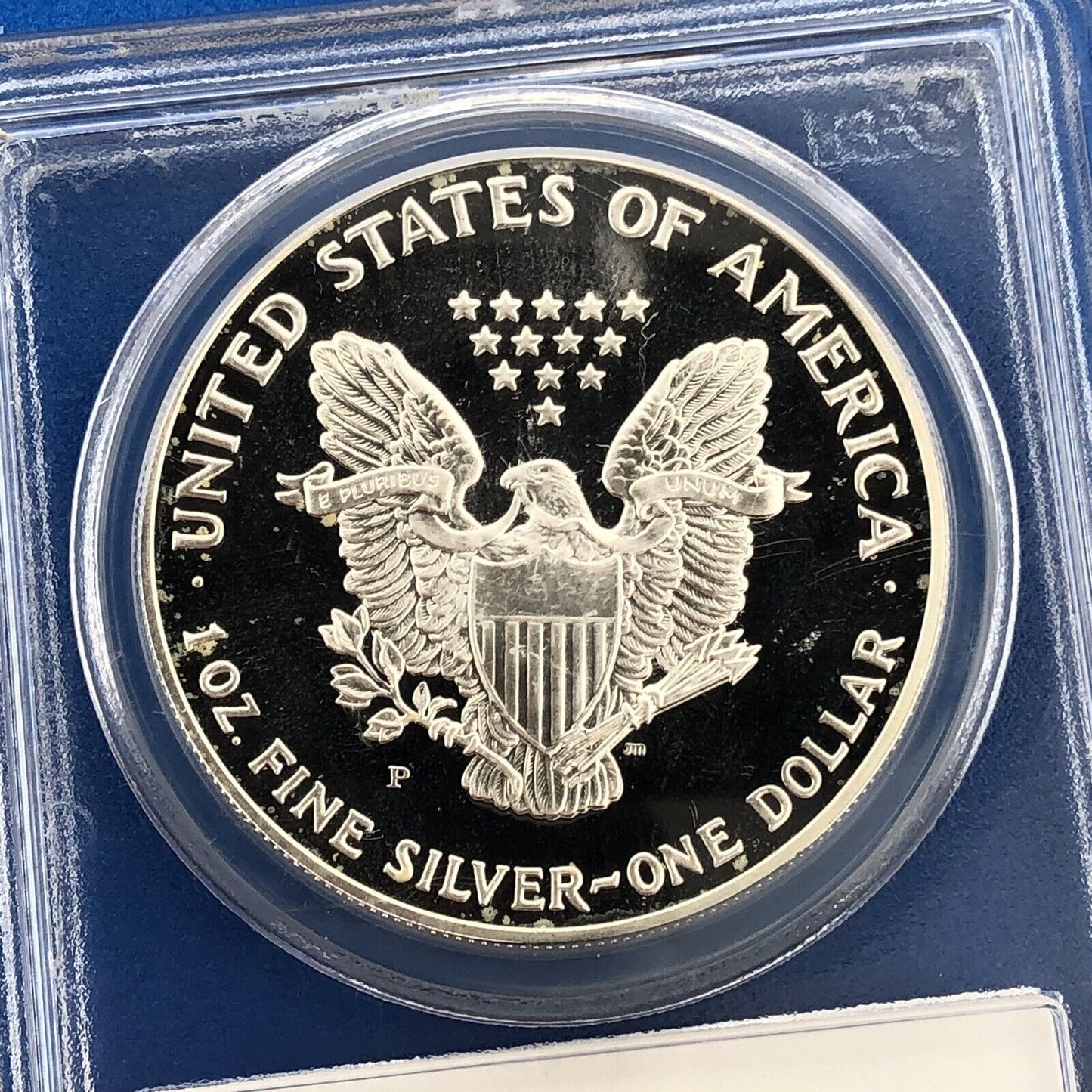1993 P Proof Silver Eagle 999 Fine Silver PCGS PR70 DCAM Deep Cameo