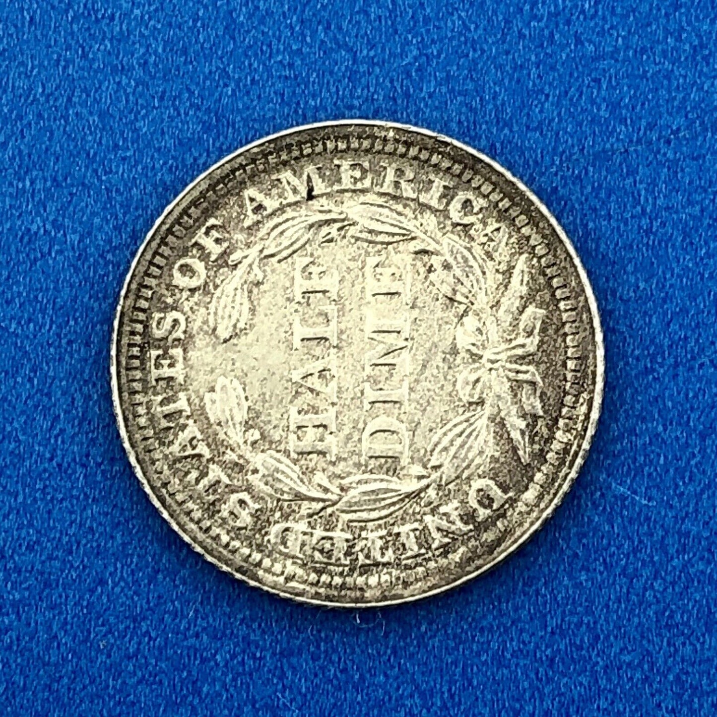 1854 P Seated Liberty Silver Half Dime Type 3 Better Key Rare Philadelphia Coin