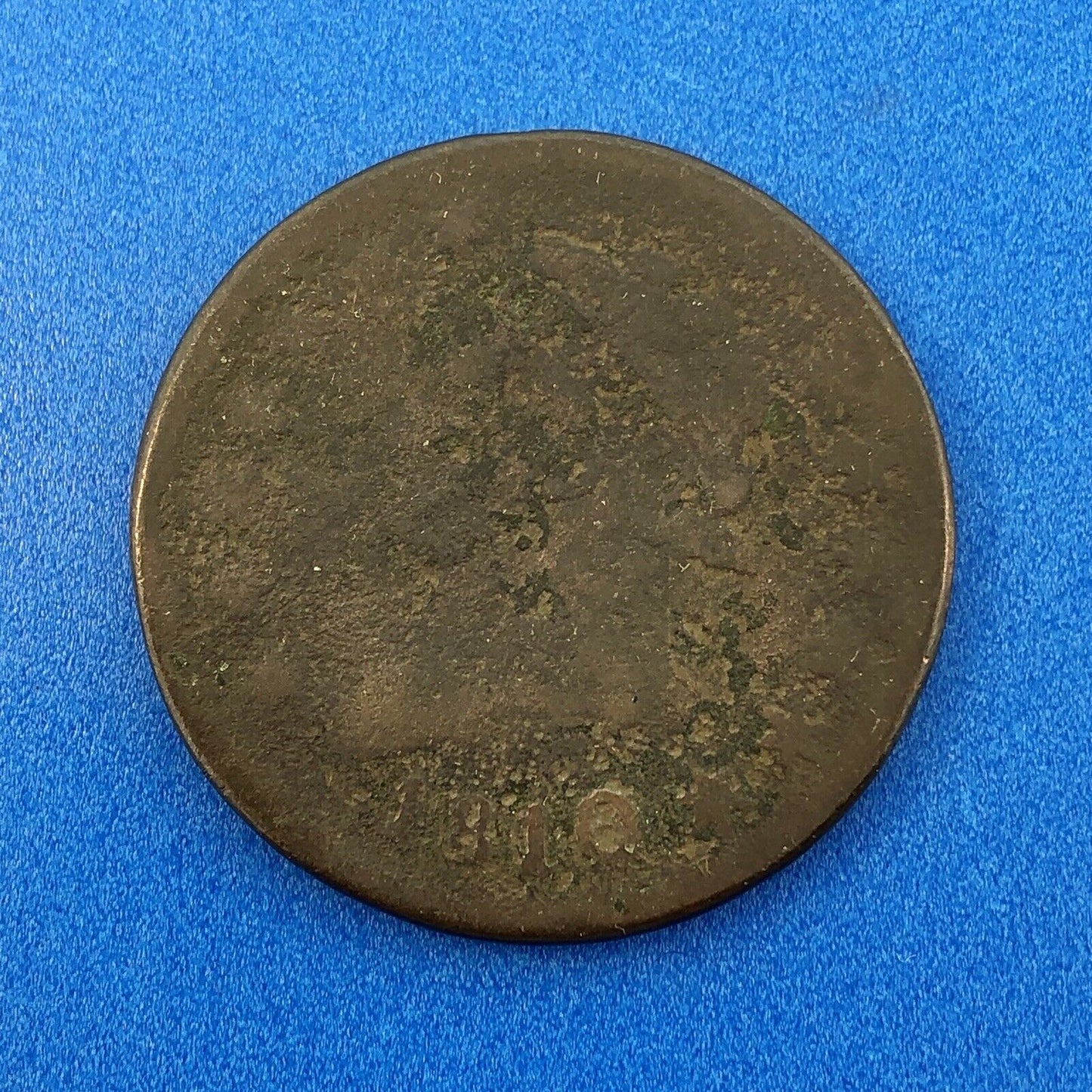 1810/09 Classic Head Large Copper Cent Colonial United States Scarce Over Date