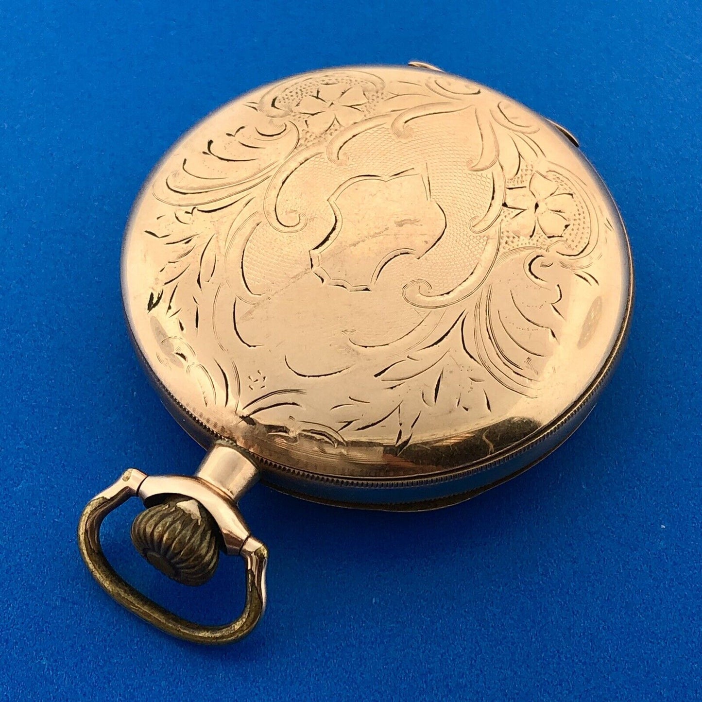 1921 Illinois Gold Filled Full Hunter Grade 305 17j Model 7 Pocket Watch Works