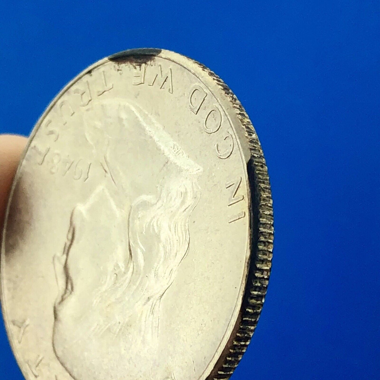 1948 D Franklin Silver Half Dollar Better Key First Year Series Denver Mint Coin
