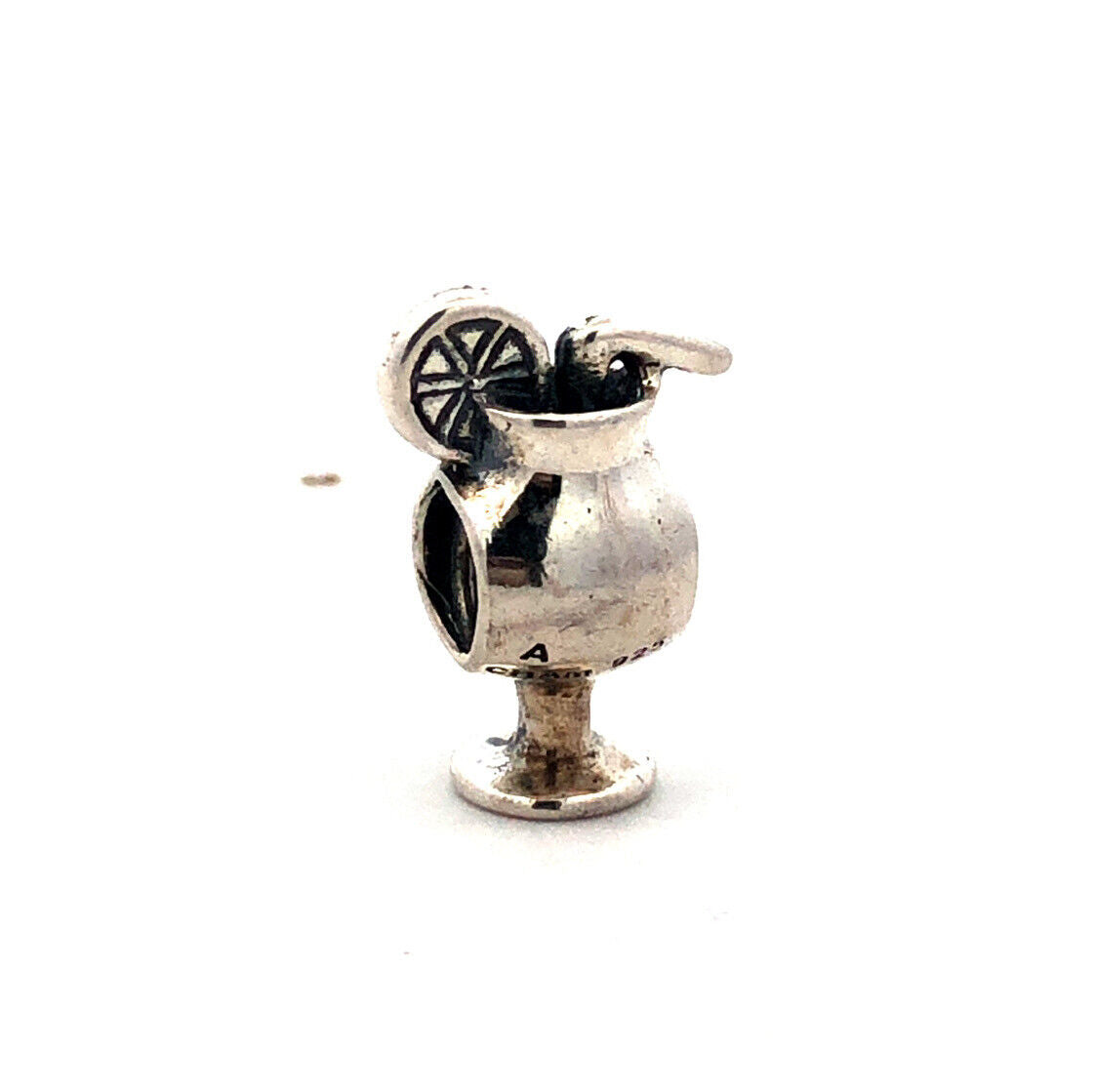 Designer Chamilia 925 Sterling Silver Martini Margarita Cocktail Bead Bar Charm